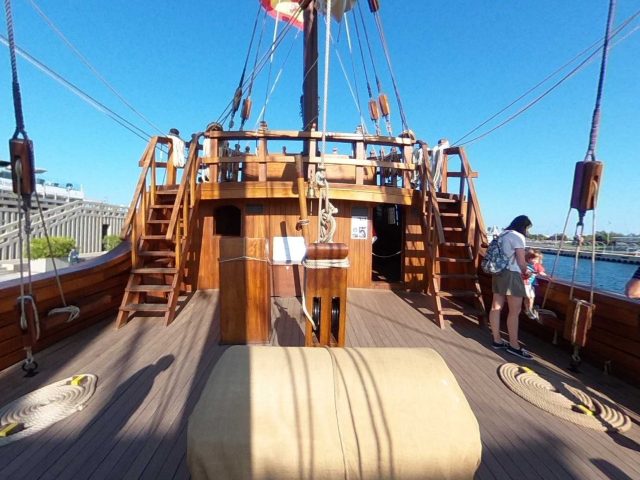 Nao Santa María Puerto de Valencia